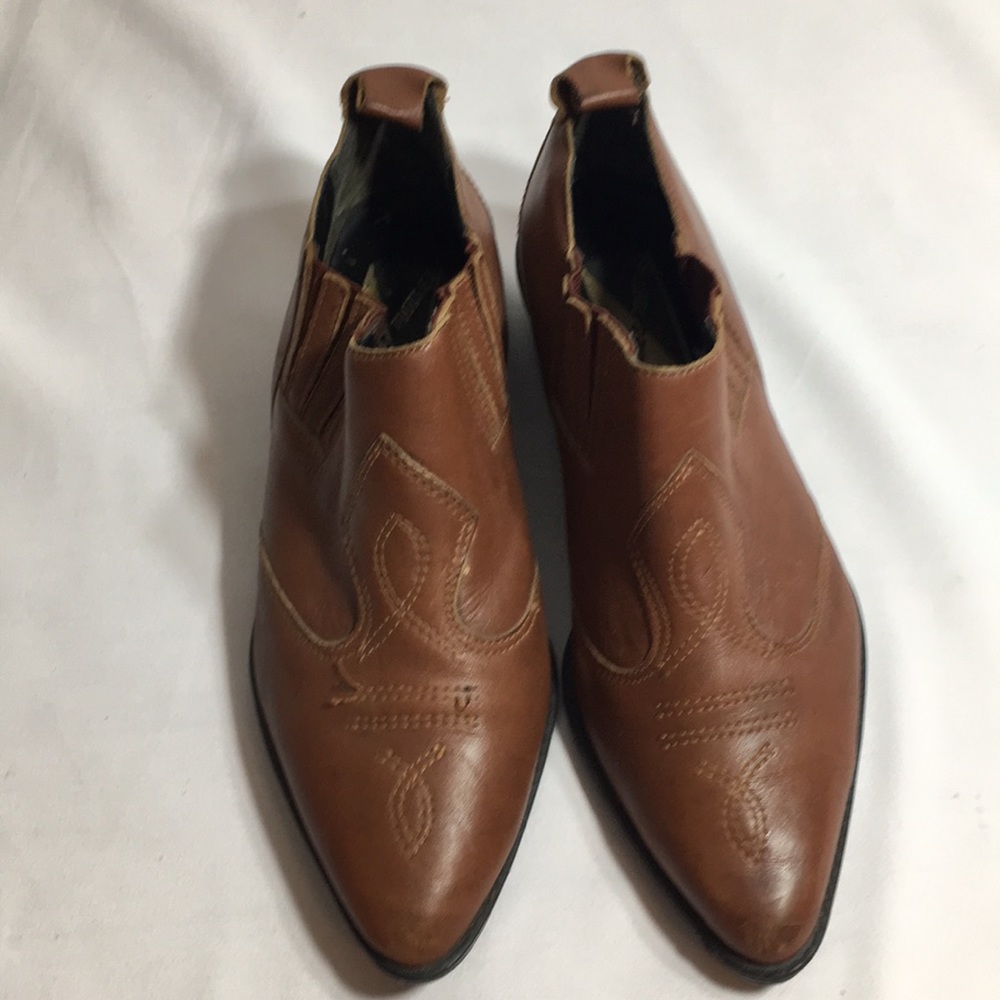 Mootsies Tootsies VINTAGE leather ankle boots